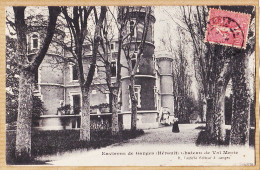 03382 ● Rare GANGES Environs Hérault Château VAL MARIE 1906 à ANDRE Directeur Du Gaz Vitry-le-François - CASTELLA - Ganges