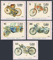 Cuba 2800-2804, MNH. Michel 2954-2958. Motorcycle, Centenary, 1985. - Ongebruikt