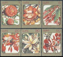 Cuba 2687-2692, MNH. Michel 2838-2843. Caribbean Flowers, 1984. - Unused Stamps