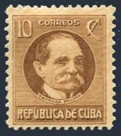 Cuba 270, Lightly Hinged. Michel 44. Tomas Estrada Palma, 1917. - Nuevos