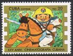 Cuba 2686, MNH. Michel 2837. Cuban Film Industry, 25th Ann. 1984. - Ongebruikt