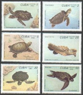 Cuba 2617-2622,MNH.Michel 2766-2771. Turtles 1983. - Neufs