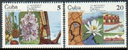 Cuba 2532-2533, MNH. Mi 2681-2682. Hydraulic Development Plan-20, 1982. Fruits, - Ongebruikt