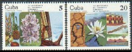 Cuba 2532-2533, MNH. Mi 2681-2682. Hydraulic Development Plan-20, 1982. Fruits, - Neufs