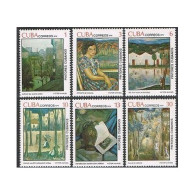 Cuba 2262-2267,MNH. Paintings By Victor Emmanuel Garcia - Unused Stamps