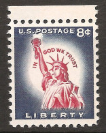 Etats-Unis D'Amérique USA 1958 N° 637 Iso ** Statue De La Liberté, Couronne, France, Bartholdi, Eiffel, Indépendance - Nuevos