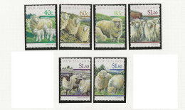 1991 MNH New Zealand Mi 1150-55 Postfris** - Ungebraucht