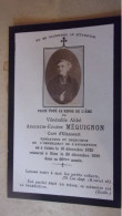 78 FAIRE PART DECES  VENERABLE ABBE AUGUSTIN EUGENE MEQUIGNON NE A CALAIS 1825  CURE D ELANCOURT1890 - Autres & Non Classés