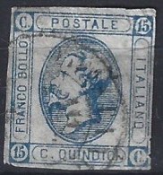 Italia U   11 (o) Usado 1863 - Oblitérés