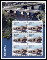 [Q] Svezia / Sweden 2016: Minifoglio Ponte Tullbron / Tullbron Sheetlet ** - Puentes