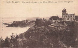 St Quay * Vue Sur Portrieux Et Les Côtes D'étables , Prise Du Sémaphore - Saint-Quay-Portrieux