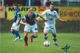 5) Autogramm Foto Thomas Jackel FC Blau-Weiß Linz 18-19 BW SK VÖEST Kremsmünster Micheldorf 1. Wiener Neustädter SC SKV - Handtekening