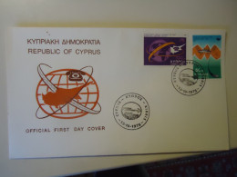 CYPRUS FDC  INTER  DIALING  TELEPHONES - Briefe U. Dokumente