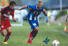 6) Autogramm Foto Thomas Jackel FC Blau-Weiß Linz 18-19 BW SK VÖEST Kremsmünster Micheldorf 1. Wiener Neustädter SC SKV - Autografi