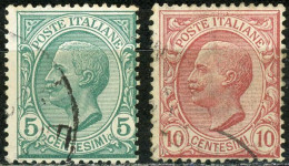 Italia U   76/77 (o) Usado 1906 - Gebraucht