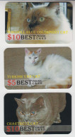 USA CAT SET OF 16 PHONE CARDS - Gatti