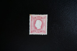 (T6) Portugal - D. Luis I - 1905 Reprint 25 R, Perf. 13½ (No Gum) - Neufs