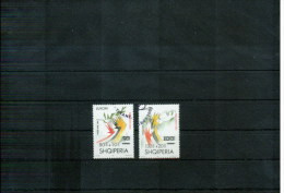 Albania 2001 Europa Cept Set Overprinted For Kosovo Fine Sued - 2001