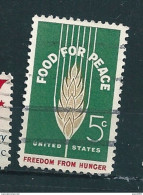 N° 1231 Food For Peace - Freedom From Hunger  Lutte Contre La Faim  Timbre Stamp  Etats-Unis 1963 Oblitéré 841/745/1231 - Usados