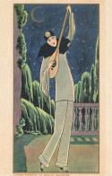 Art Nouveau Jugendstil Italia * Série De 4 CPA Illustrateur Italien Genre Chiostri Nanni Corbella ! * PIERROT Pierrot - Chiostri, Carlo