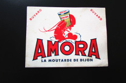 Buvard "Moutarde AMORA" - Alimentaire