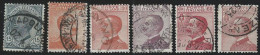 Italia U  104/109 (o) Usado 1917 - Gebraucht