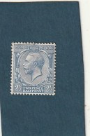 ///   GREAT BRITAN  ///    N°142 * Bleu 2et 1/2  - Unused Stamps