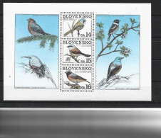 1999 SLOVAQUIE BF 13** Oiseaux - Blocs-feuillets