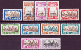 Ciad 1930 Segnatasse Y.T.12/22 */MH VF/F - Nuevos