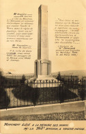 Vrigne Meuse * Carte Photo Ardennes * Monument élevé à La Mémoire Des Morts De La 163ème Division - Other & Unclassified
