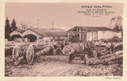 Sennecey Le Grand * Bois Et Scieries Alfred DALPHIN * Scierie Métier Bois Industrie Ouvriers Villageois * Tel.36 - Autres & Non Classés