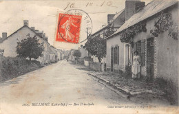 CPA 44 BELLIGNE / RUE PRINCIPALE - Altri & Non Classificati