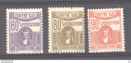 Tunisie  -  Taxes  :  Yv  44-46  ** - Timbres-taxe