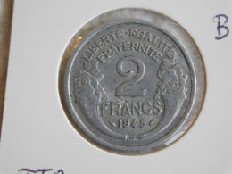 France 2 Francs 1945 B MORLON ALUMINIUM (814) - 2 Francs