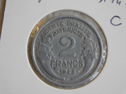 France 2 Francs 1945 C MORLON ALUMINIUM (815) - 2 Francs