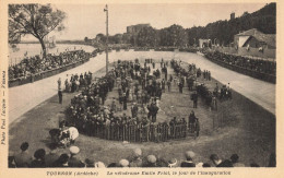 Tournon * Le Vélodrome Emile Friol , Le Jour De L'inauguration * Thème Cyclisme Vélo Sport - Tournon