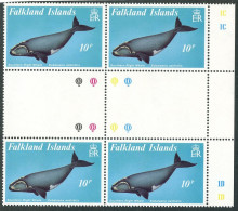 FALKLAND - YVERT 515 A 518 EN BLOC DE 4 INTERPANNEAU - SANS CHARNIERE - Falkland