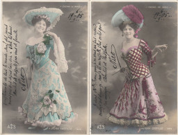 FEMME AURORA CASTILLO CASINO DE PARIS 1905 - Donne Celebri