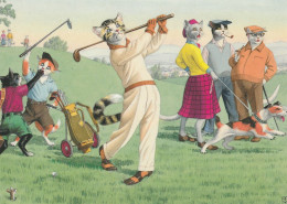 CHATS HUMANISES AU GOLF EDITIONS THE FIFTIES - Gatos