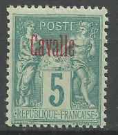 CAVALLE N° 1 NEUF** LUXE  SANS CHARNIERE  / Hingeless / MNH - Neufs