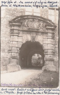 6992 WEIKERSHEIM, Schloßtor, Photo-AK, 1923 - Tauberbischofsheim