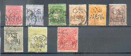 B 236 - N. S. W. - YT Serv 36-37-39-40-42-47 / 79 - 82 / 115 ° Obli - Used Stamps