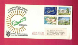 FDC De 1980 Pour Les USA - EUAN - Commonwealth Finance Ministers Meeting - Bermudas