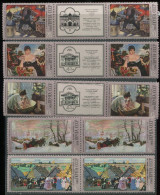 Soviet Union:Russia:USSR:Unused 2X Stamps Serie With Coupons, 1978, MNH - Altri & Non Classificati