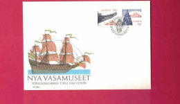 FDC De 1990 - Nya Vasamuseet - FDC