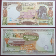 Syria 50 Syrian Pounds, 1998 P-107 - Syrie