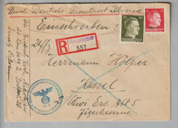 Ukraine Heimat Nikolajew 1942-10-03 R-Zensur-Brief Nach Kassel - Ukraine