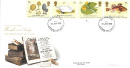 1988 Linnaean Society (2) Addressed FDC Tt - 1981-1990 Decimale Uitgaven