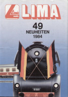 Catalogue LIMA 1984 Neuheiten Deutsche Ausgabe HO - N 1:160 - German