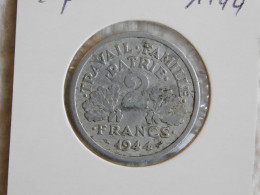 France 2 Francs 1944 FRANCISQUE (830) - 2 Francs